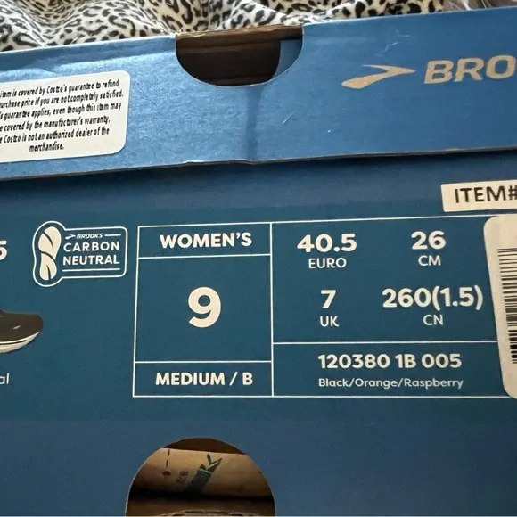 Brooks NWOB Ghost 15 Women's Running Shoes Black Run Sport Sneakers. - Picture 11 of 11